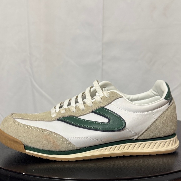 Tretorn White and Green Women's Sneakers - Picture 5 of 8